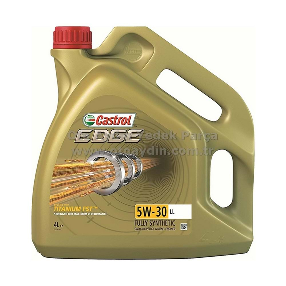 5W30 CASTROL EDGE 4 LİTRE MOTOR YAĞI - DPF C3 LL