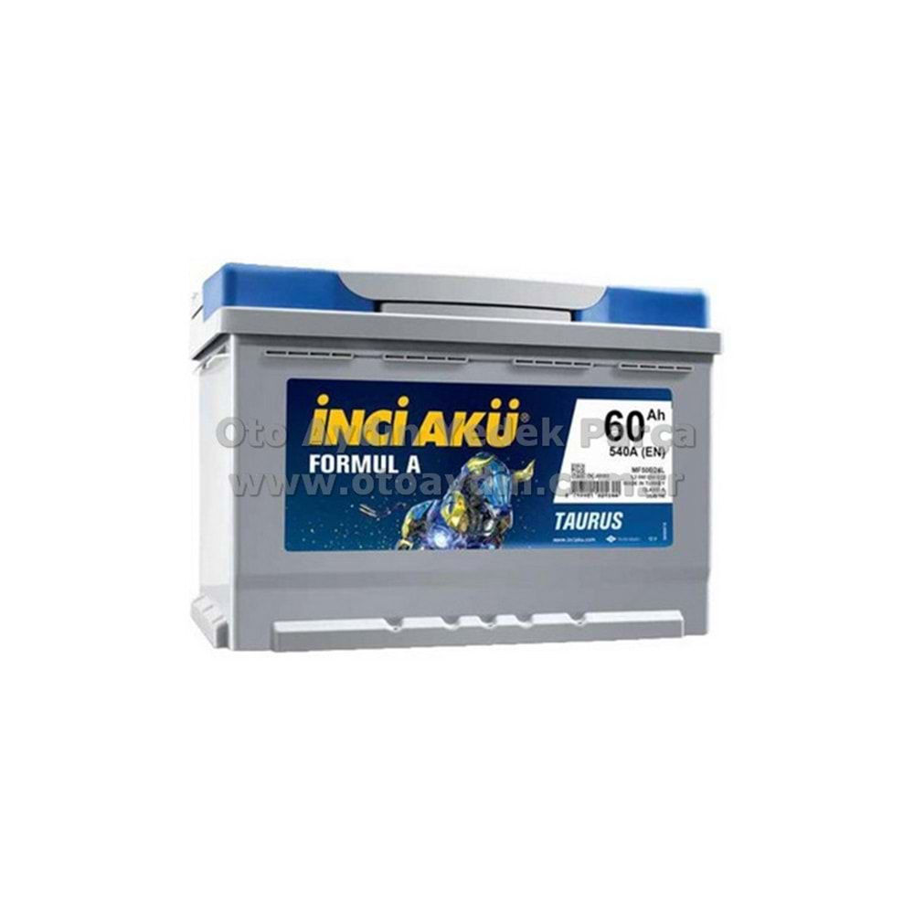 60 AMPER İNCİ AKÜ - 12 VOLT 540A