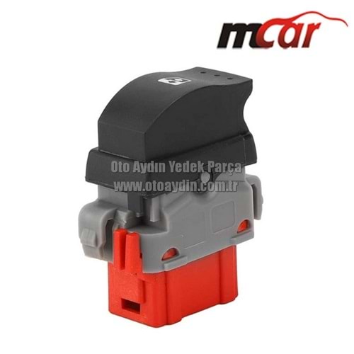 RENAULT MASTER 2 2.5 DCİ CAM DÜĞMESİ SOL KIRMIZI 8200502452 - MCAR AN716