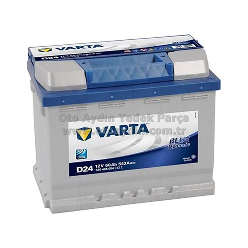 60 AMPER VARTA AKÜ - 12 VOLT 540A