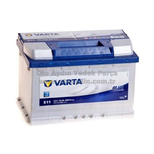 74 AMPER VARTA AKÜ - 12 VOLT 680A